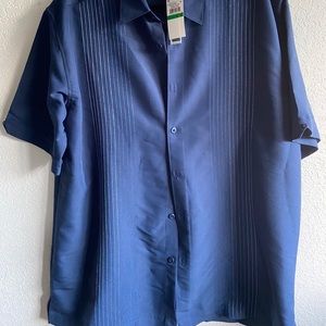 Cubavera Large Men’s Dress Shirt. Large NWT